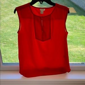 J Crew red top